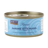 Fish4Cats® – Filetto pregiato di Sardine con cozze 10x70g Fish4Cats