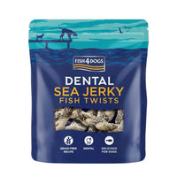 Fish4Dogs Dental Sea Jerky Fish Twists 100g FISH4PET