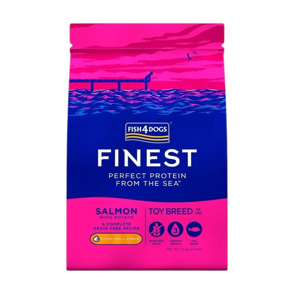 Fish4Dogs Finest Salmon Adult Toy 1.5kg Fish4Dogs