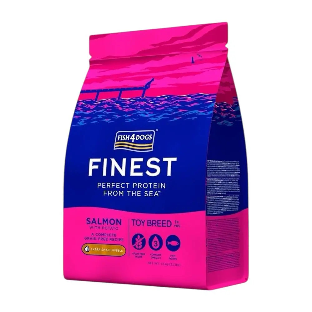 Fish4Dogs Finest Salmon Adult Toy 1.5kg Fish4Dogs