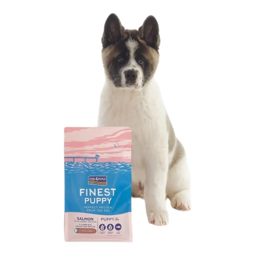 Fish4Dogs Finest Salmon Puppy Small Kibble Fish4Dogs
