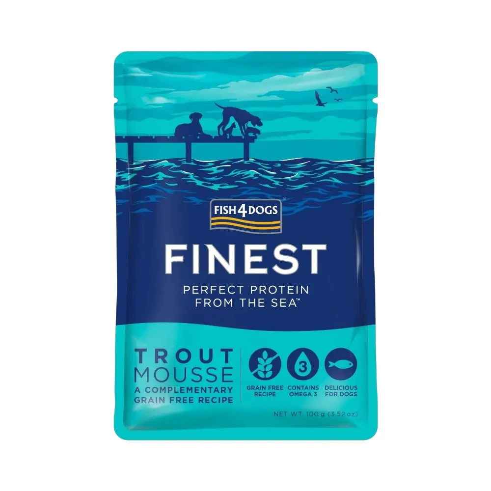 Fish4Dogs Finest Trout Mousse 100g x 20 FISH4PET
