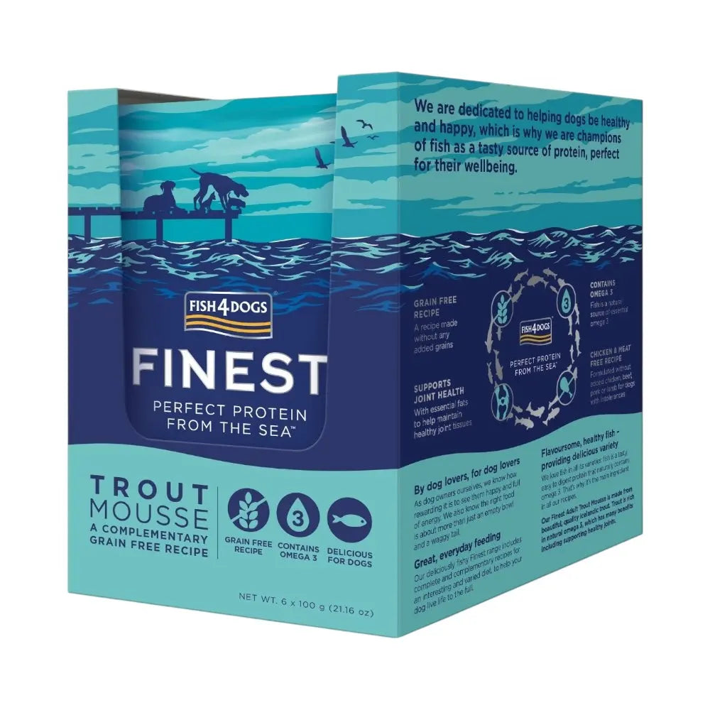 Fish4Dogs Finest Trout Mousse 100g x 20 FISH4PET