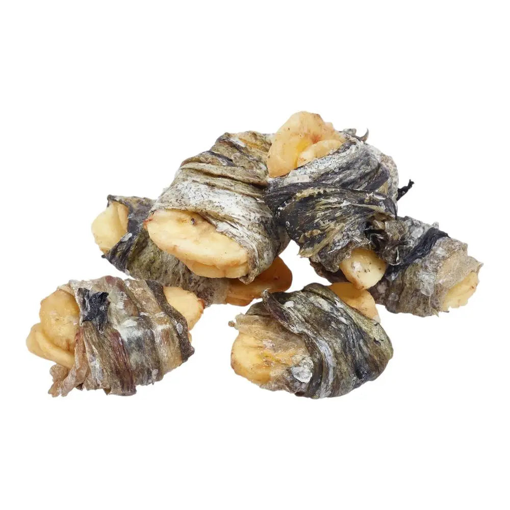 Fish4Dogs Love Banana Fish Wraps 10x100g Fish4Dogs