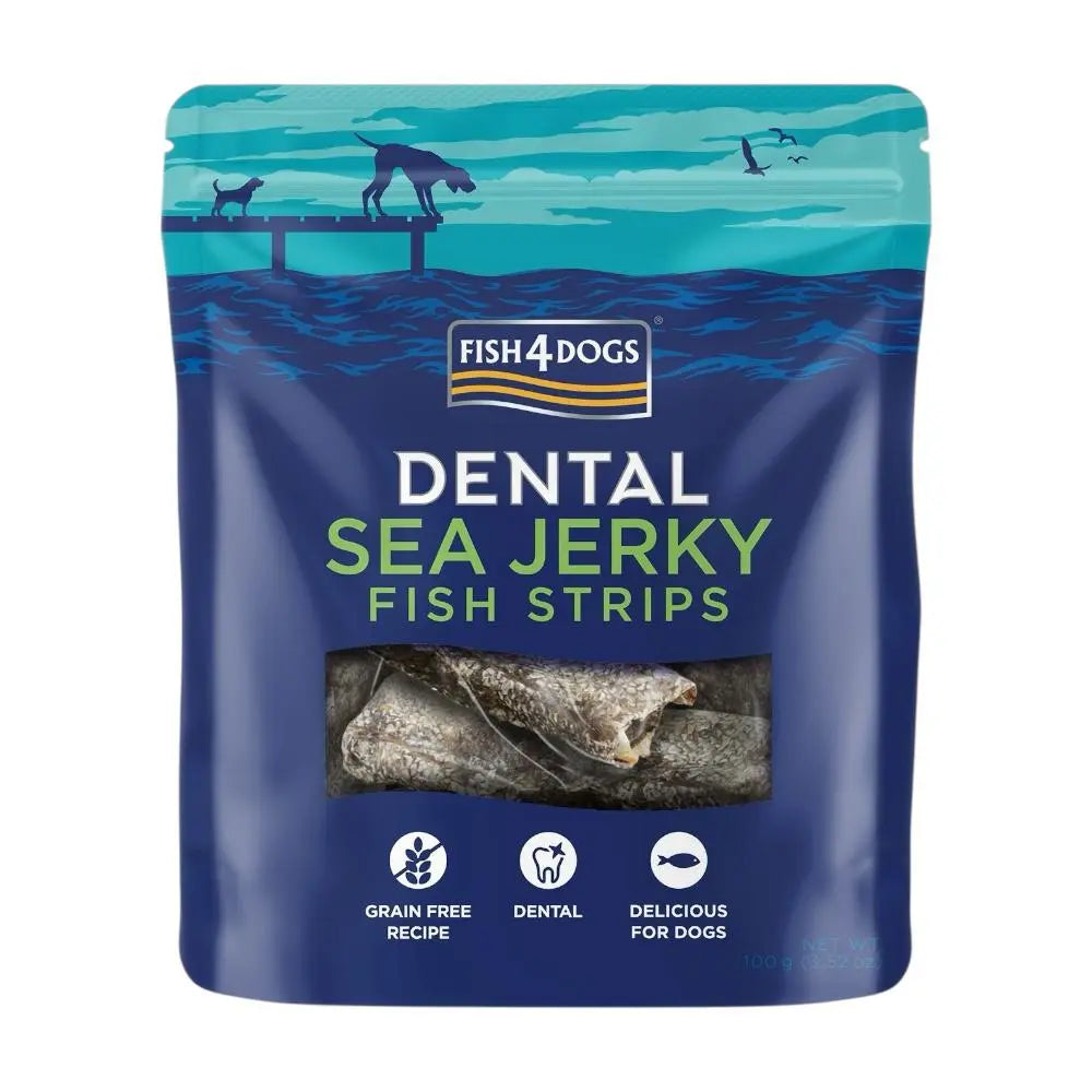 Fish4Dogs Sea Jerky Strips 10x100g Fish4Dogs