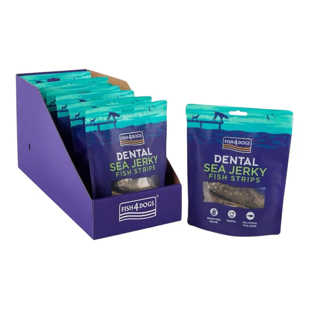 Fish4Dogs Sea Jerky Strips 10x100g Fish4Dogs