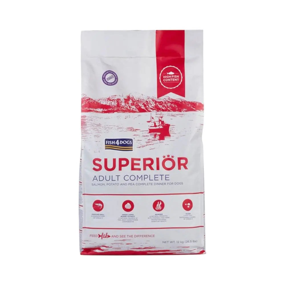 Fish4Dogs Superior Adult (Regular Kibble) Respet