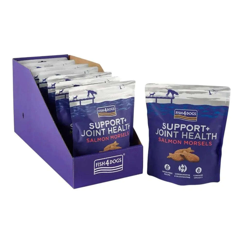 Fish4Dogs Support+ Joint Health Salmon Morsels 8x225g Fish4Dogs