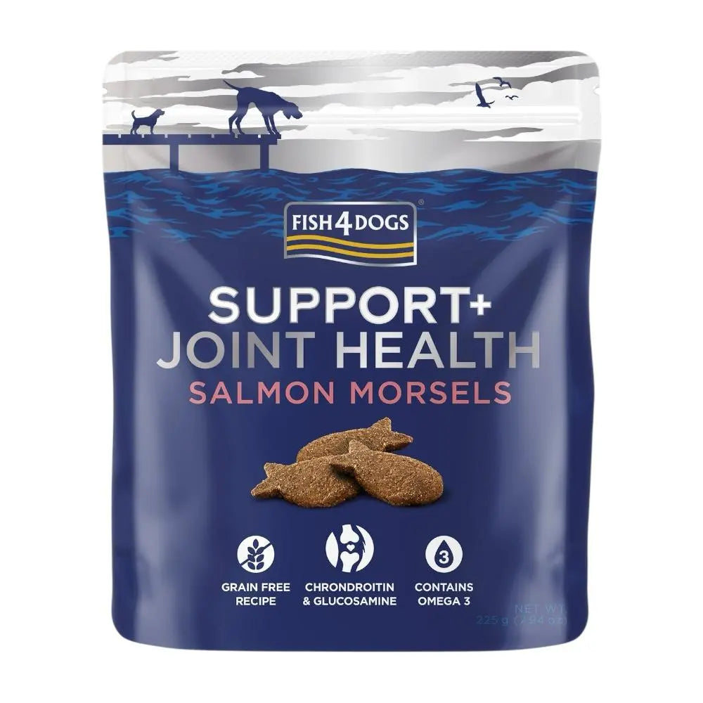 Fish4Dogs Support+ Joint Health Salmon Morsels 8x225g Fish4Dogs