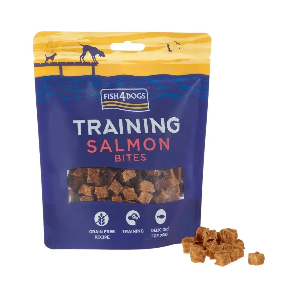 Fish4Dogs Training Puppy Salmon Bites 80g Fish4Dogs