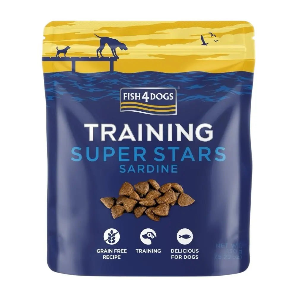 Fish4Dogs Training Super Star Sardine 10x150g Fish4Dogs