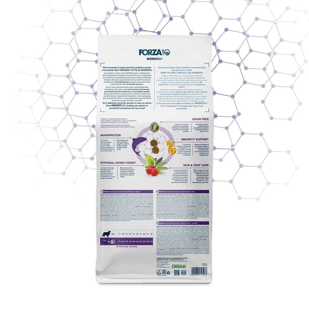 Forza10 Medium/Maxi Adult Sensitive Skin Pesce Forza10