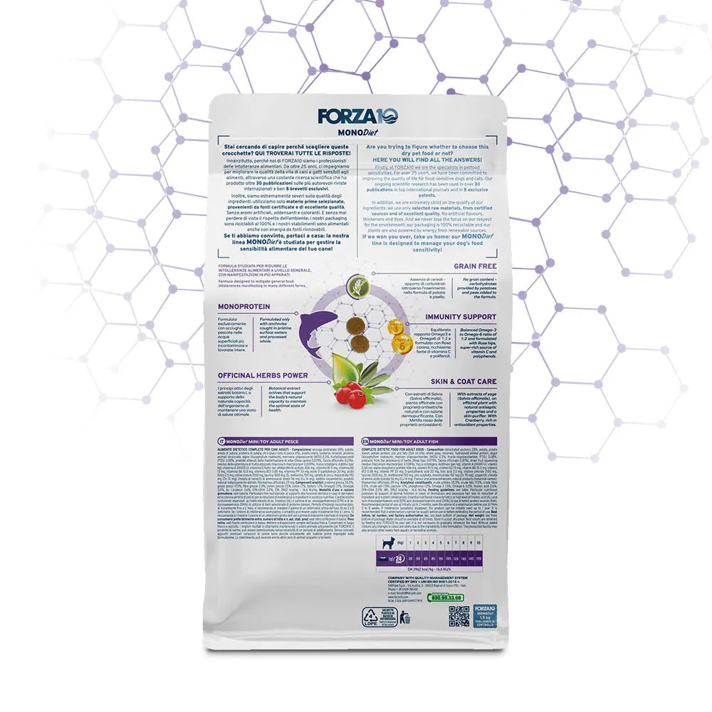 Forza10 Mini/Toy Adult Sensitive Skin Pesce Forza10