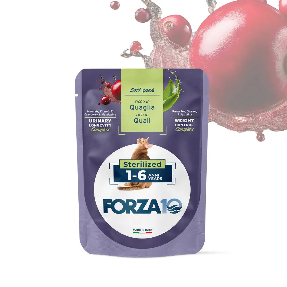 Forza10 Patè Sterilized Quaglia Forza10