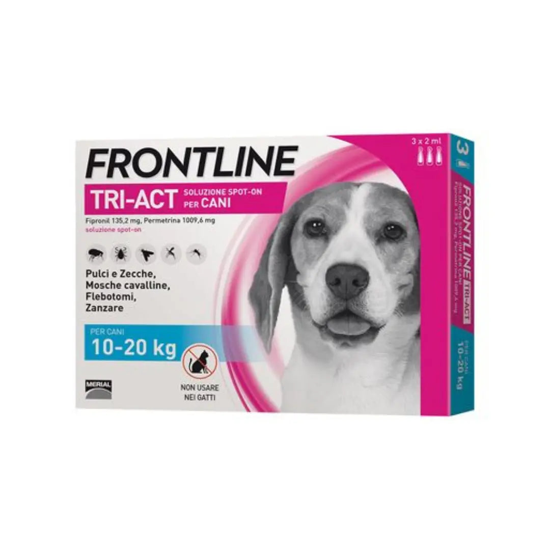 Frontline Triact 10-20 kg 3 pipette Frontline