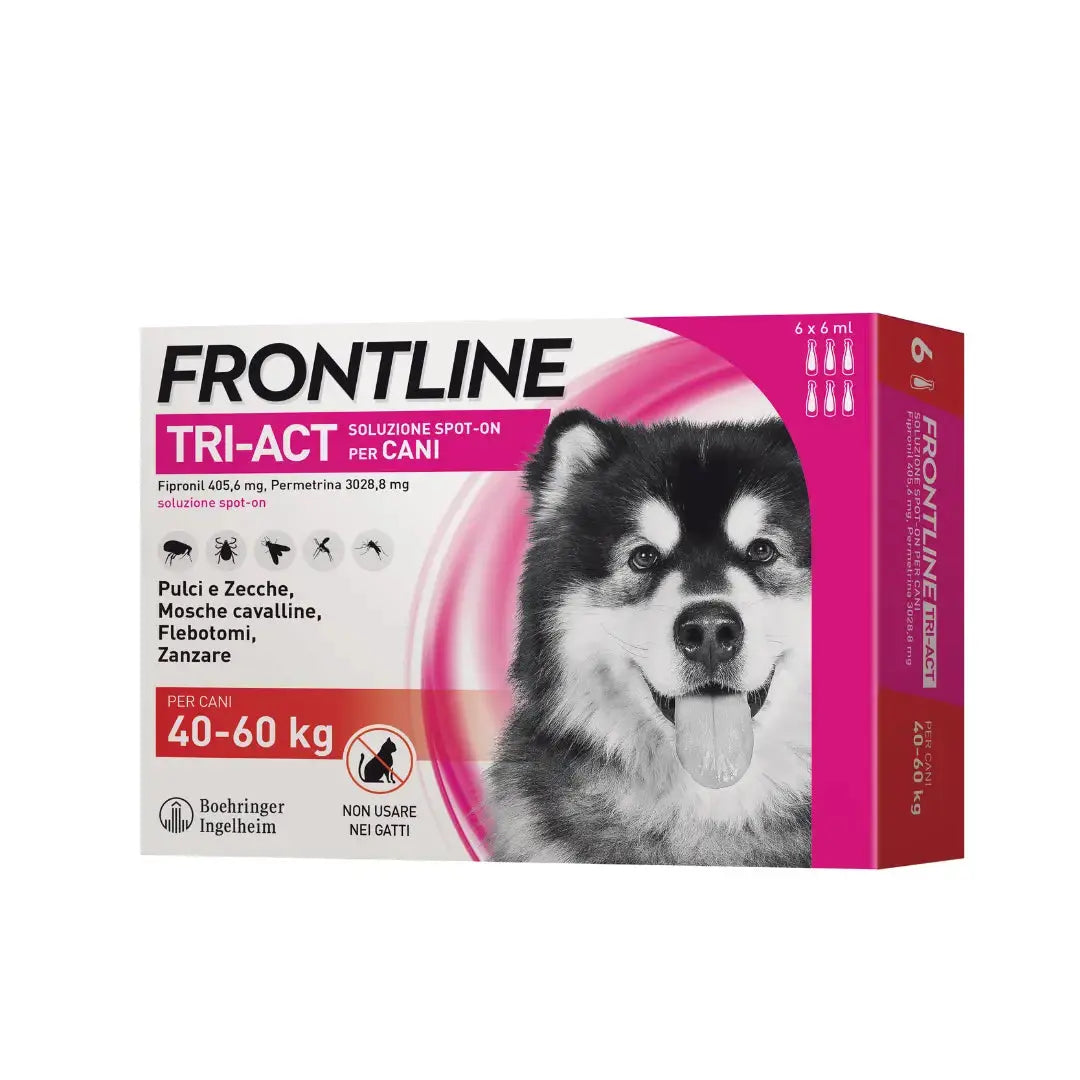 Frontline Triact 40-60 kg 6 pipette Frontline