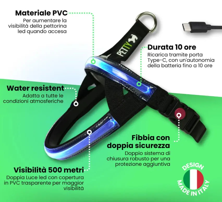 HARNESS NORWEGIAN LED Respet