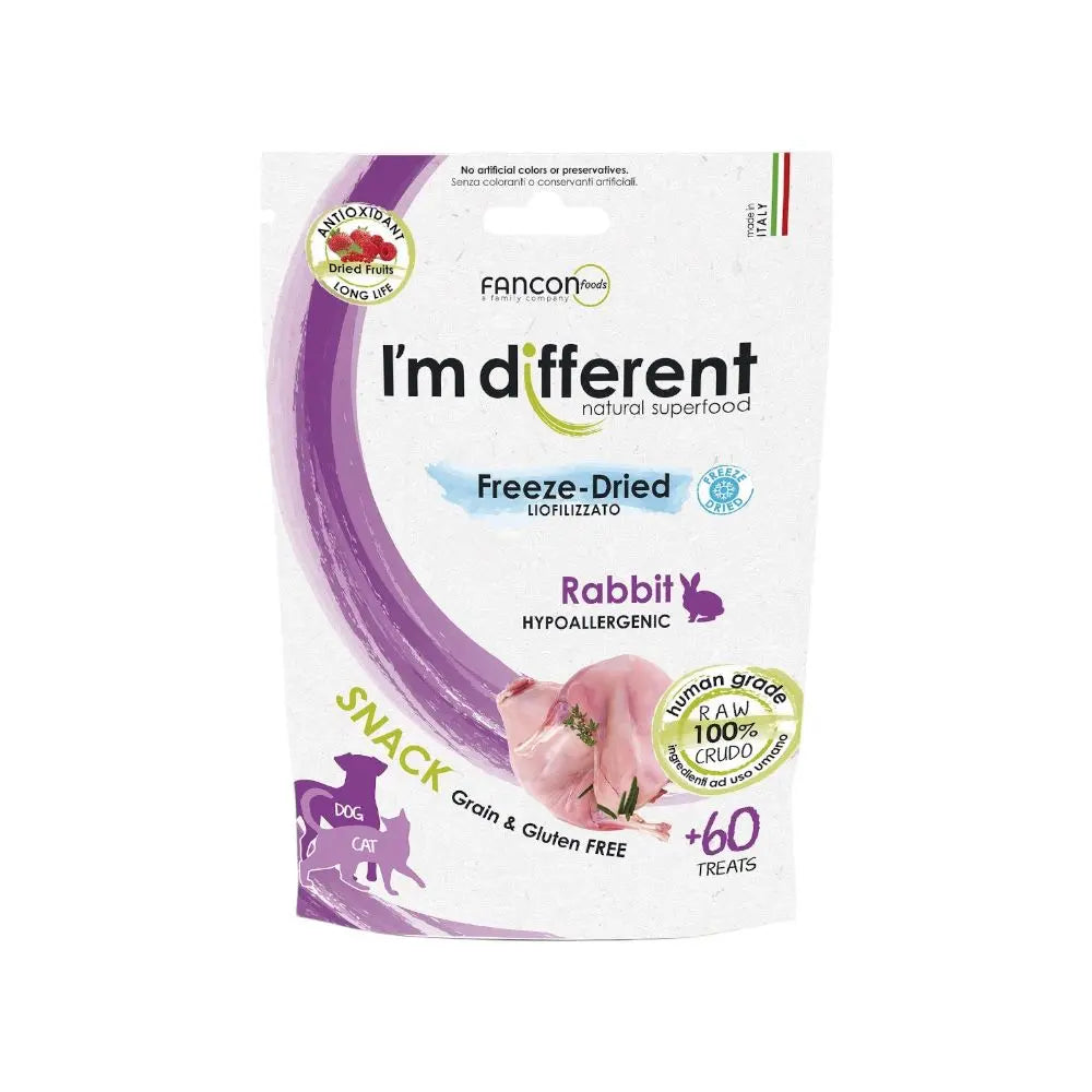 I'm Different Snack liofilizzato Coniglio I'm Different