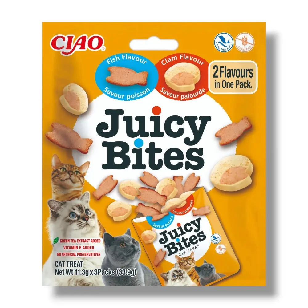 Juicy Bites Ricetta gusto pesce e vongole Inaba