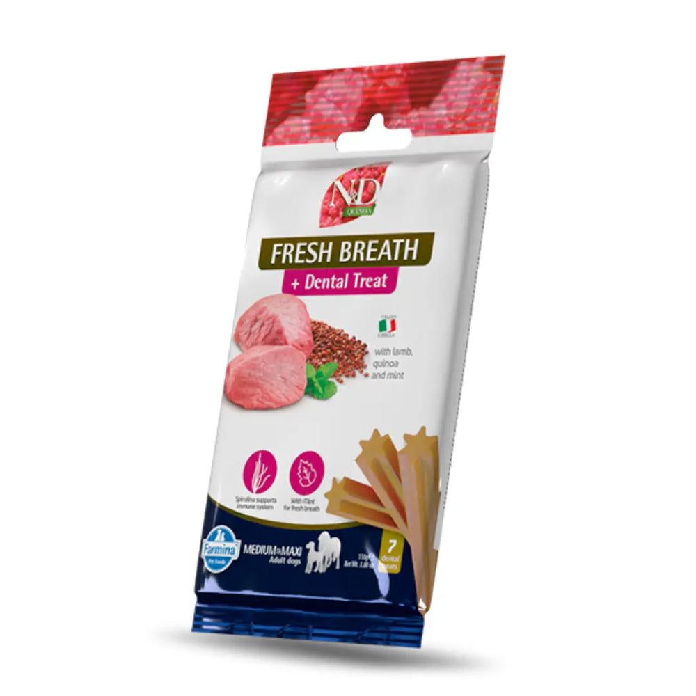 Treat N&D Quinoa Fresh Breath Cane Medium/Maxi Farmina