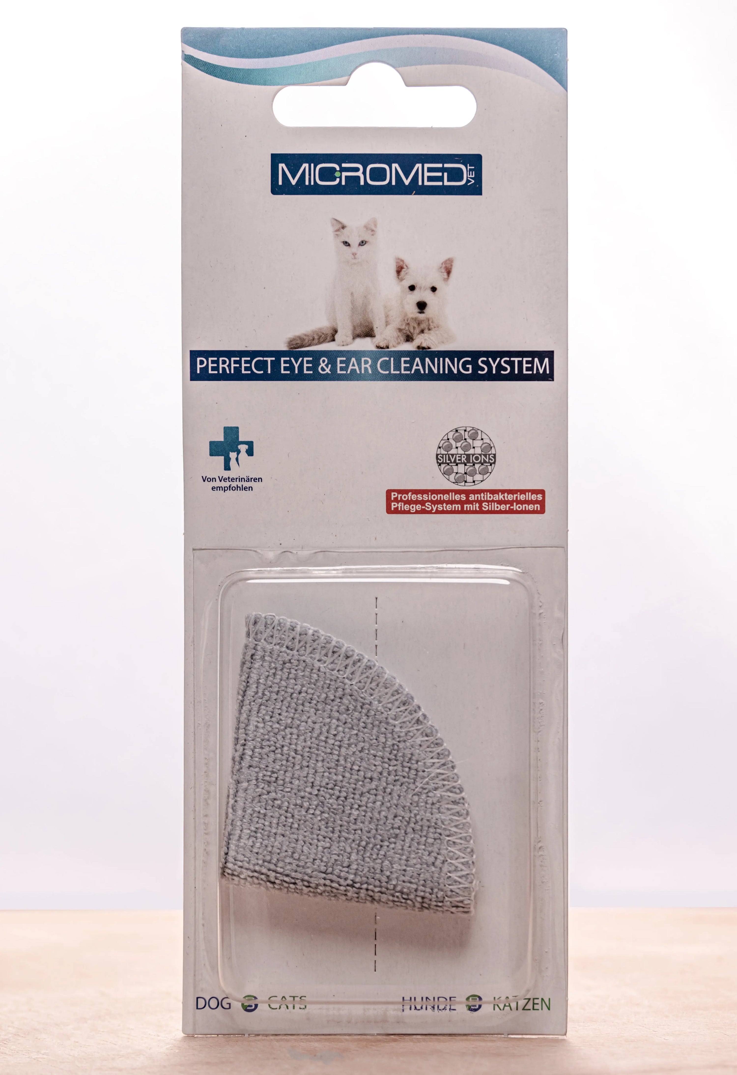 Micromed Pad per occhi e orecchie cane e gatto Micromed