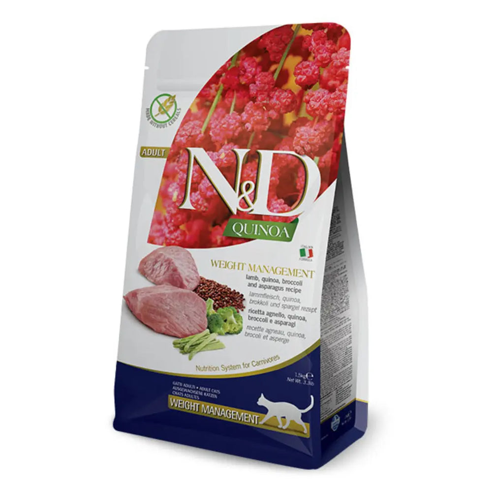 N&D Quinoa Weight Management Agnello, Broccoli & Asparagi Farmina