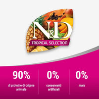 N&D Tropical Selection Agnello & frutti tropicali Farmina