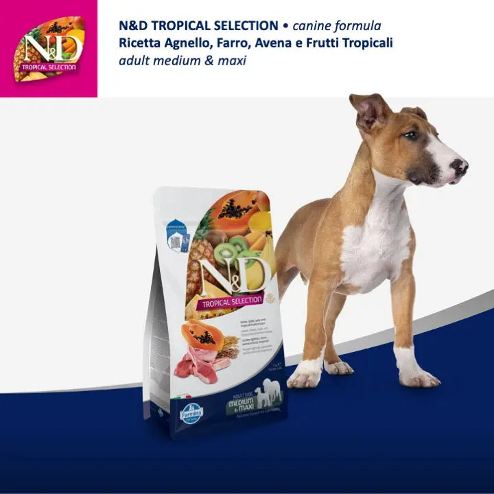 N&D Tropical Selection Agnello & frutti tropicali Farmina