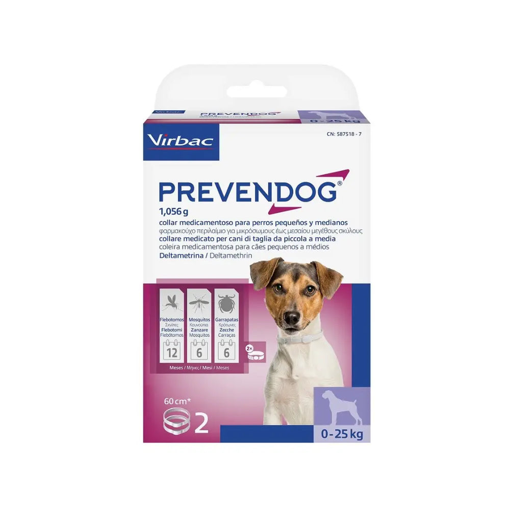 Prevendog 2 collari 0-25kg Prevendog