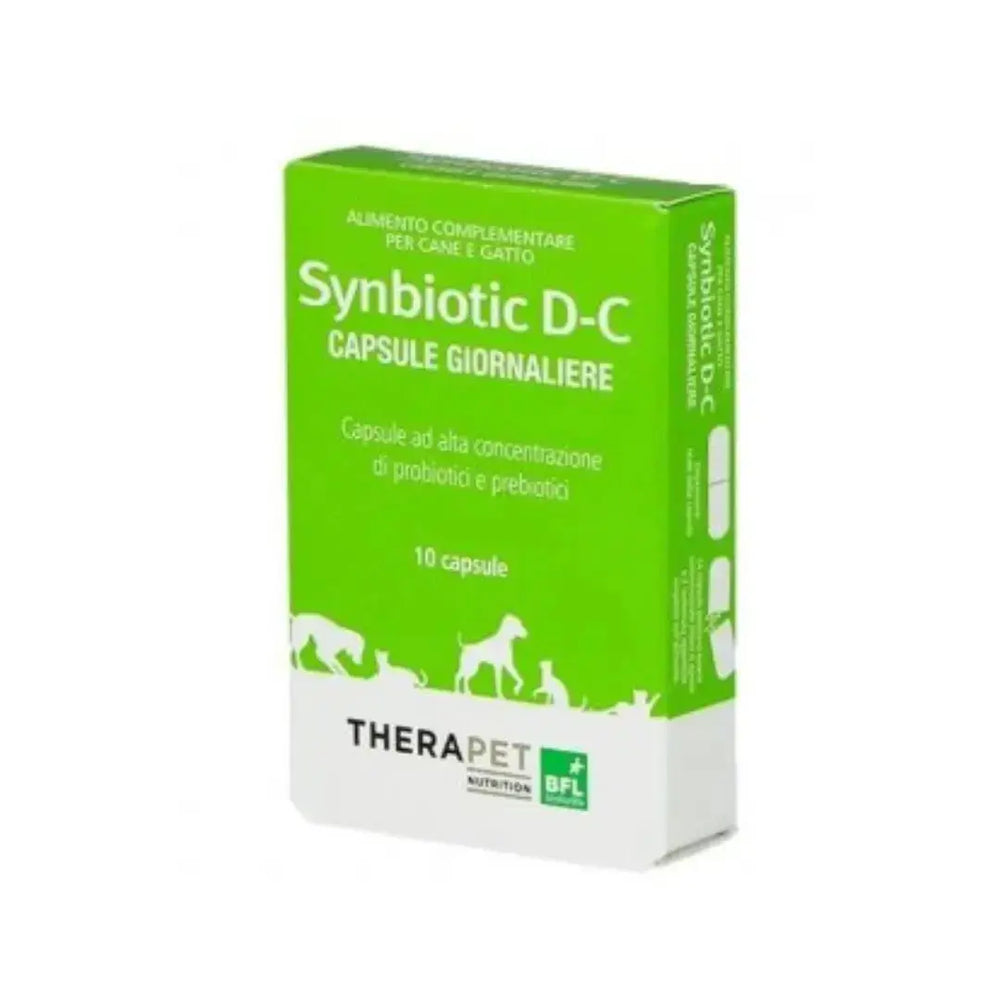 TheraPet Nutrition Synbiotic D-C 10 capsule TheraPet