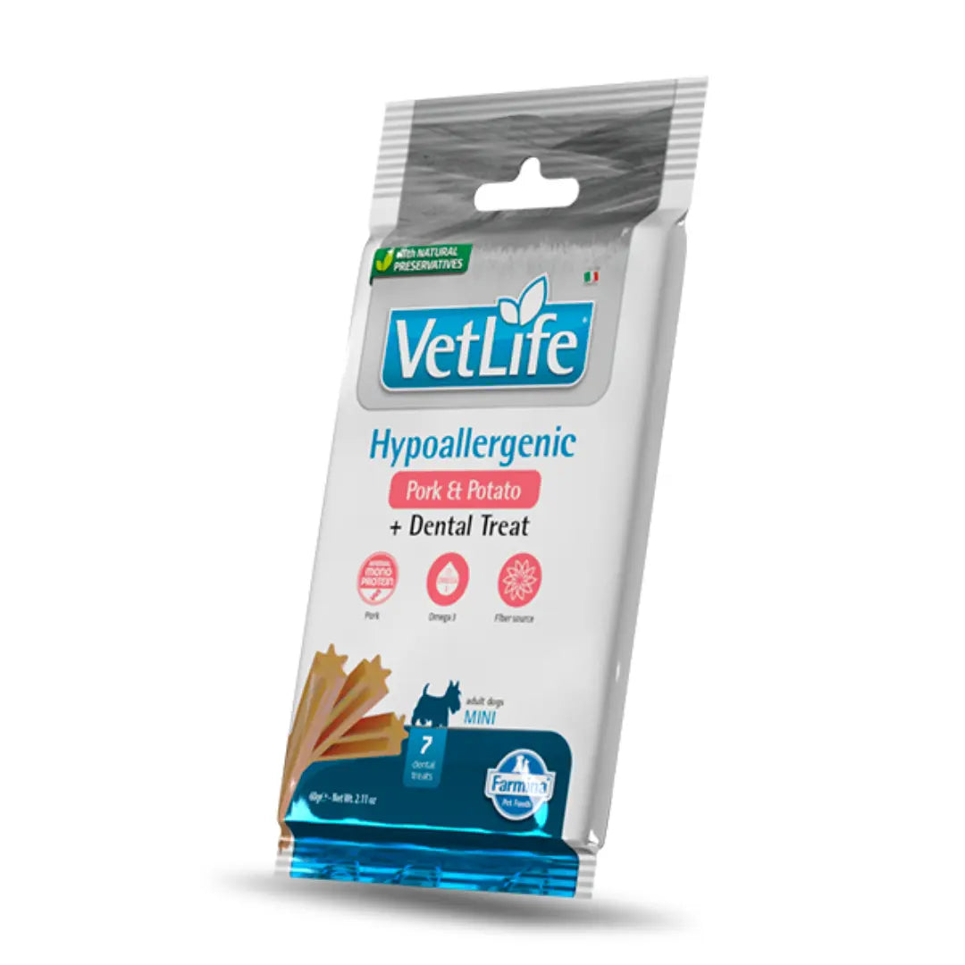 Treat Vet Life Hypoallergenic Pork & Potato Farmina