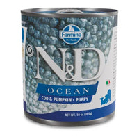 Umido N&D Ocean Zucca & Merluzzo cane puppy Farmina