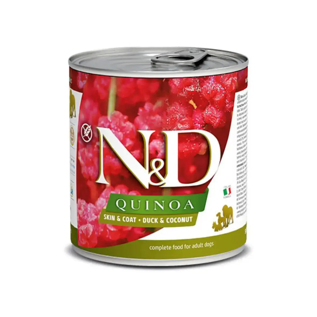 Umido N&D Quinoa Skin & Coat Anatra cane Farmina