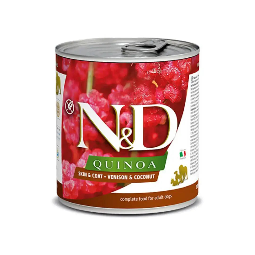 Umido N&D Quinoa Skin & Coat Cervo cane Farmina