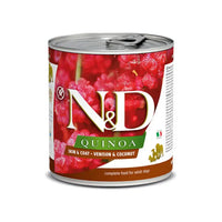 Umido N&D Quinoa Skin & Coat Cervo cane Farmina