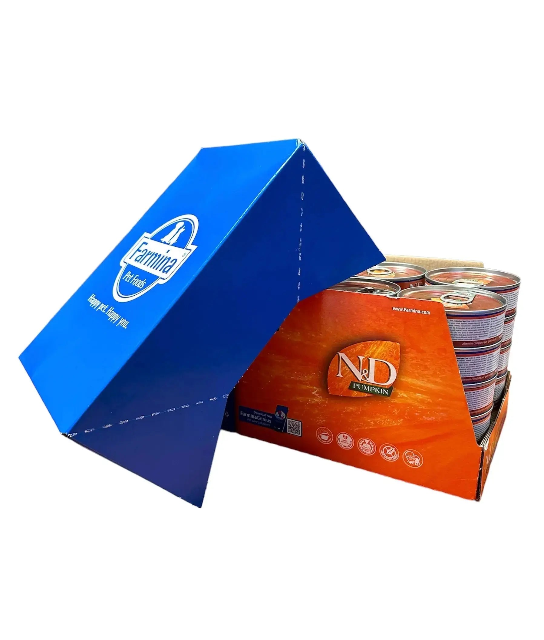 Umido N&D Zucca e Anatra gatto Farmina