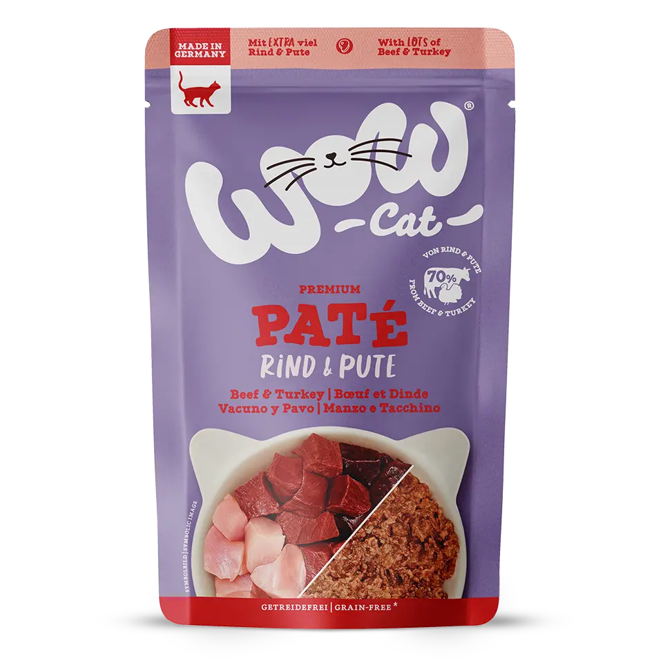 Wow Cat ADULT Manzo e Tacchino Wow Cat