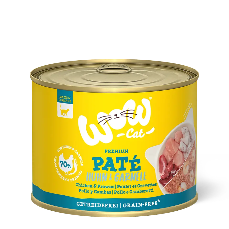 Wow Cat ADULT Pollo e Gamberetti Wow Cat