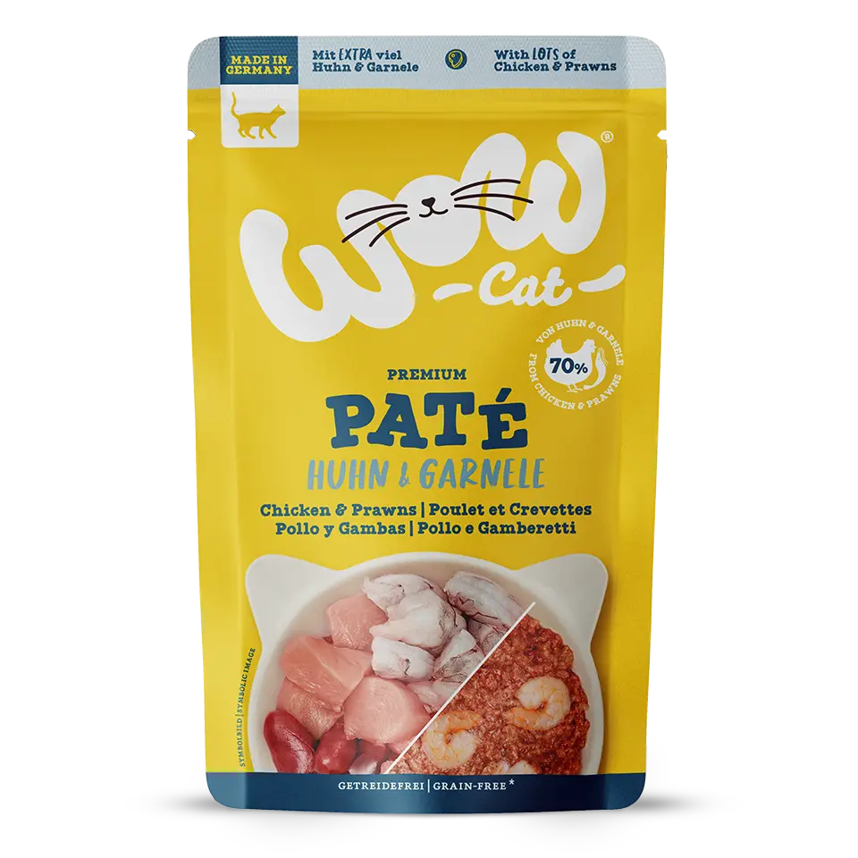 Wow Cat ADULT Pollo e Gamberetti Wow Cat