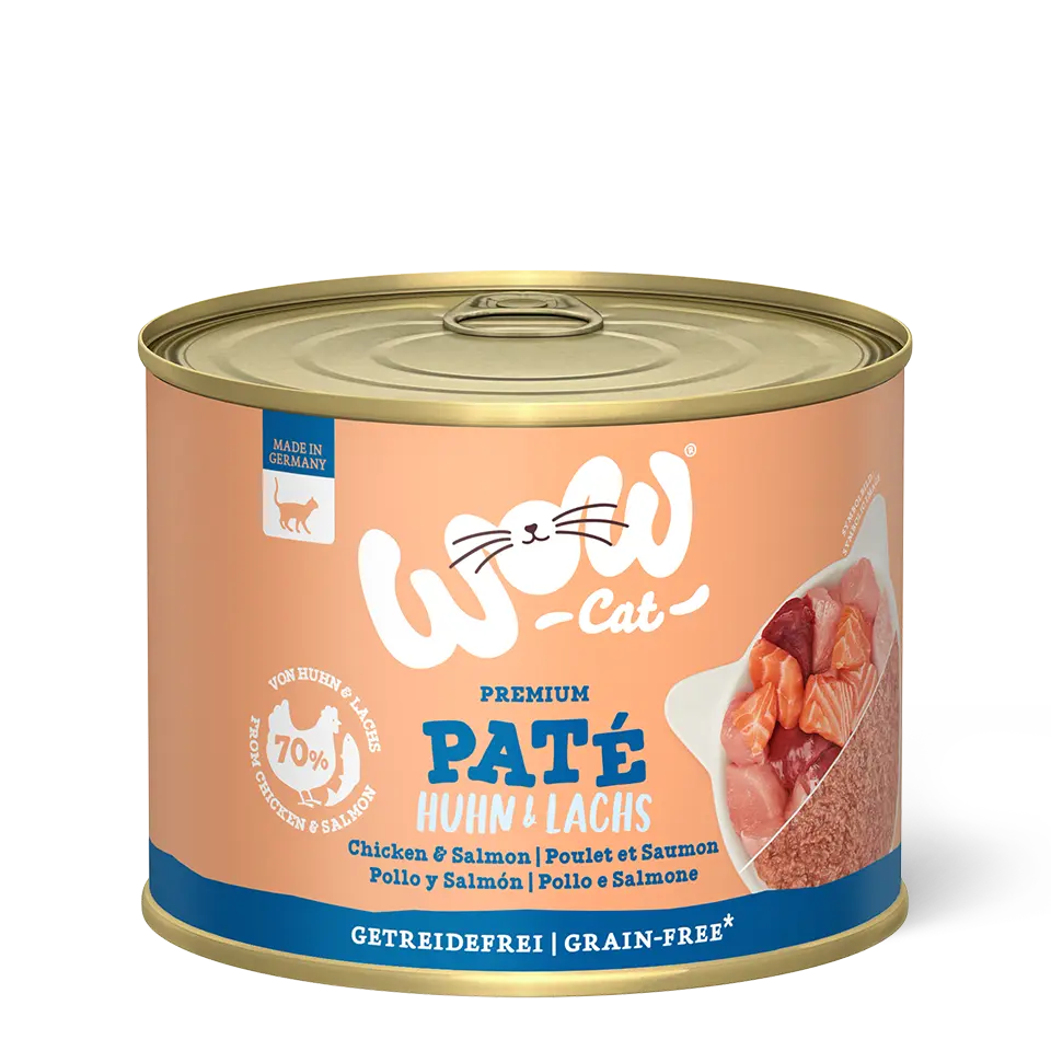 Wow Cat ADULT Pollo e Salmone Wow Cat