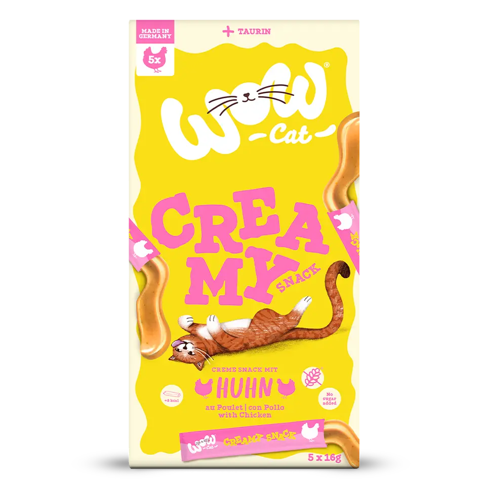 Wow Cat Creamy Snack Pollo Wow Cat