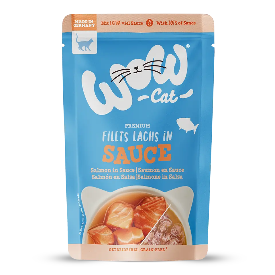 Wow Cat Filetti Salmone in salsa Wow Cat