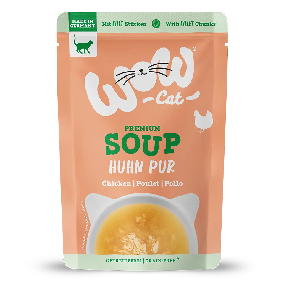 Wow Cat Zuppa con Pollo Wow Cat