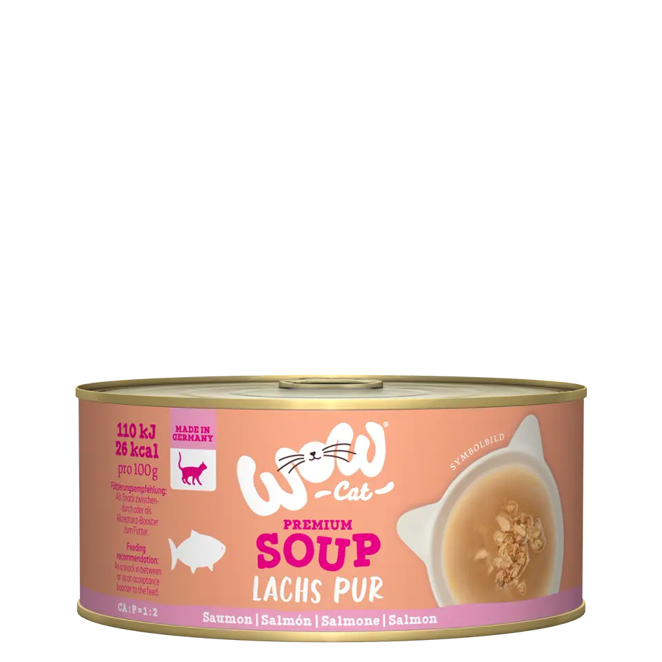 Wow Cat Zuppa con Salmone Wow Cat