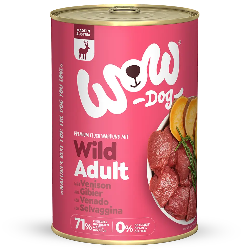 Wow Dog ADULT Selvaggina Wow Dog