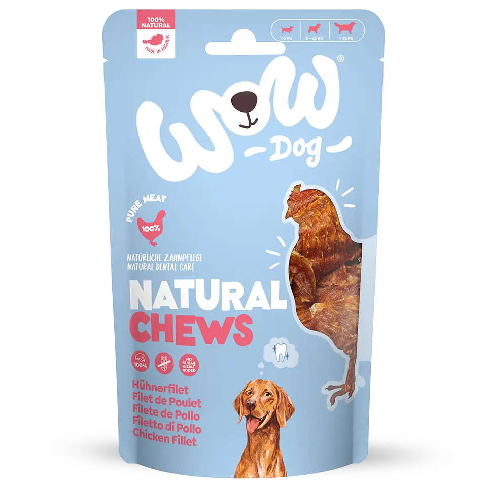 Wow Dog Filetto di pollo essiccato Wow Dog