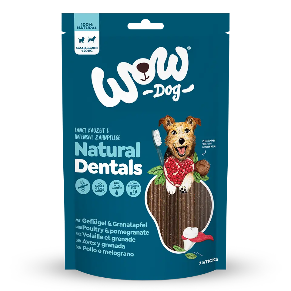 Wow Dog Natural Dentals Pollame Wow Dog