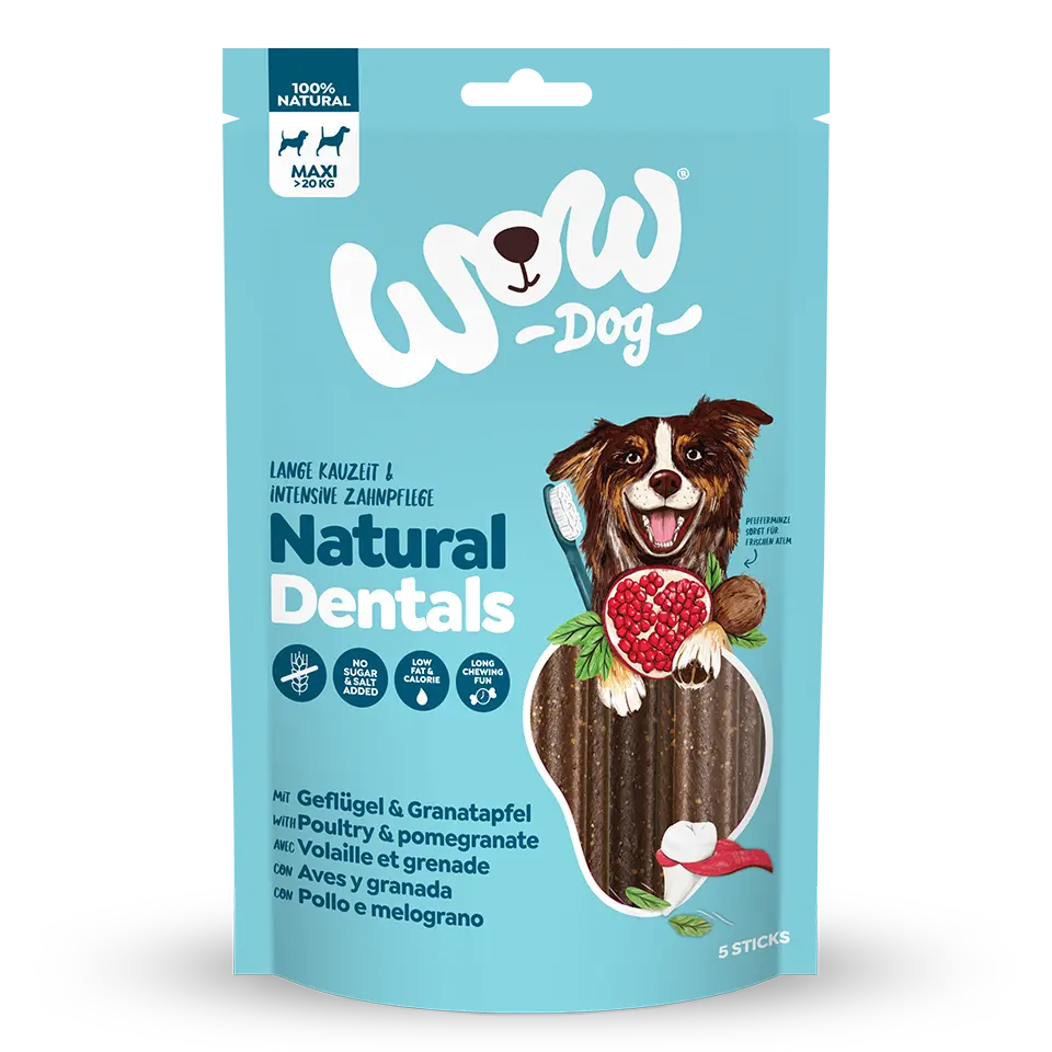 Wow Dog Natural Dentals Pollame Wow Dog