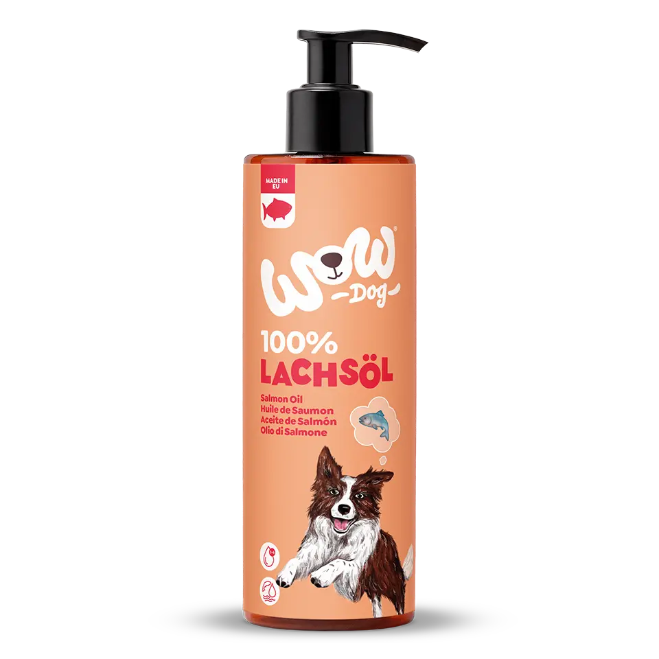 Wow Dog Olio di salmone Wow Dog