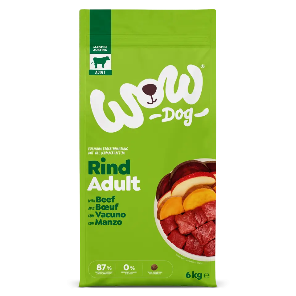 Wow Dog SECCO ADULT Manzo Wow Dog
